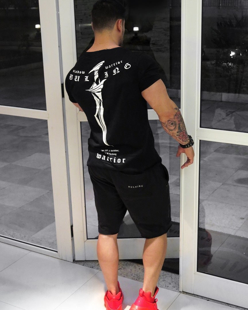 Stretch Cotton Moisture Wicking Training Fashion Printed Top